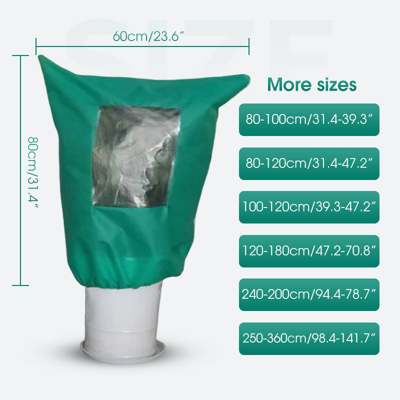 š± Save 50%! āļø Winter Plant Cover ā Zipper & drawstring for frost protection āØ