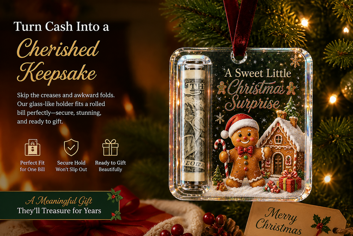 💵🎄 Christmas Gift Hanger – Turn money into a Christmas surprise