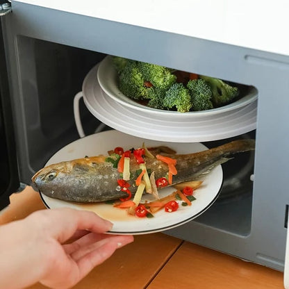 📢🍽️ 50% off for a limited time ⏰ Foldable microwave tray