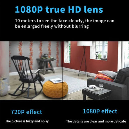 📸 1080P Mini Wireless Camera Coin-sized, installable anywhere, real-time remote monitoring via smartphone