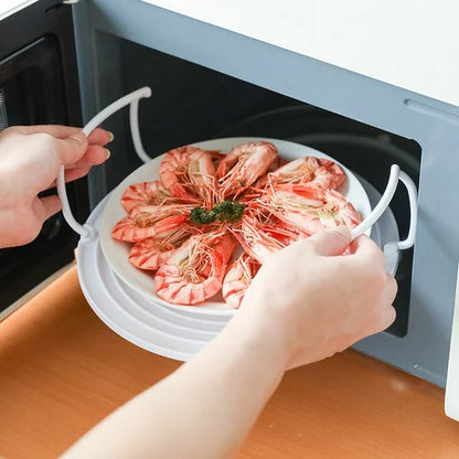 📢🍽️ 50% off for a limited time ⏰ Foldable microwave tray