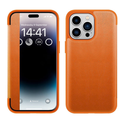 View Window Flip Folio Leather Case Cover(🔥16 series phone cases are now on sale)