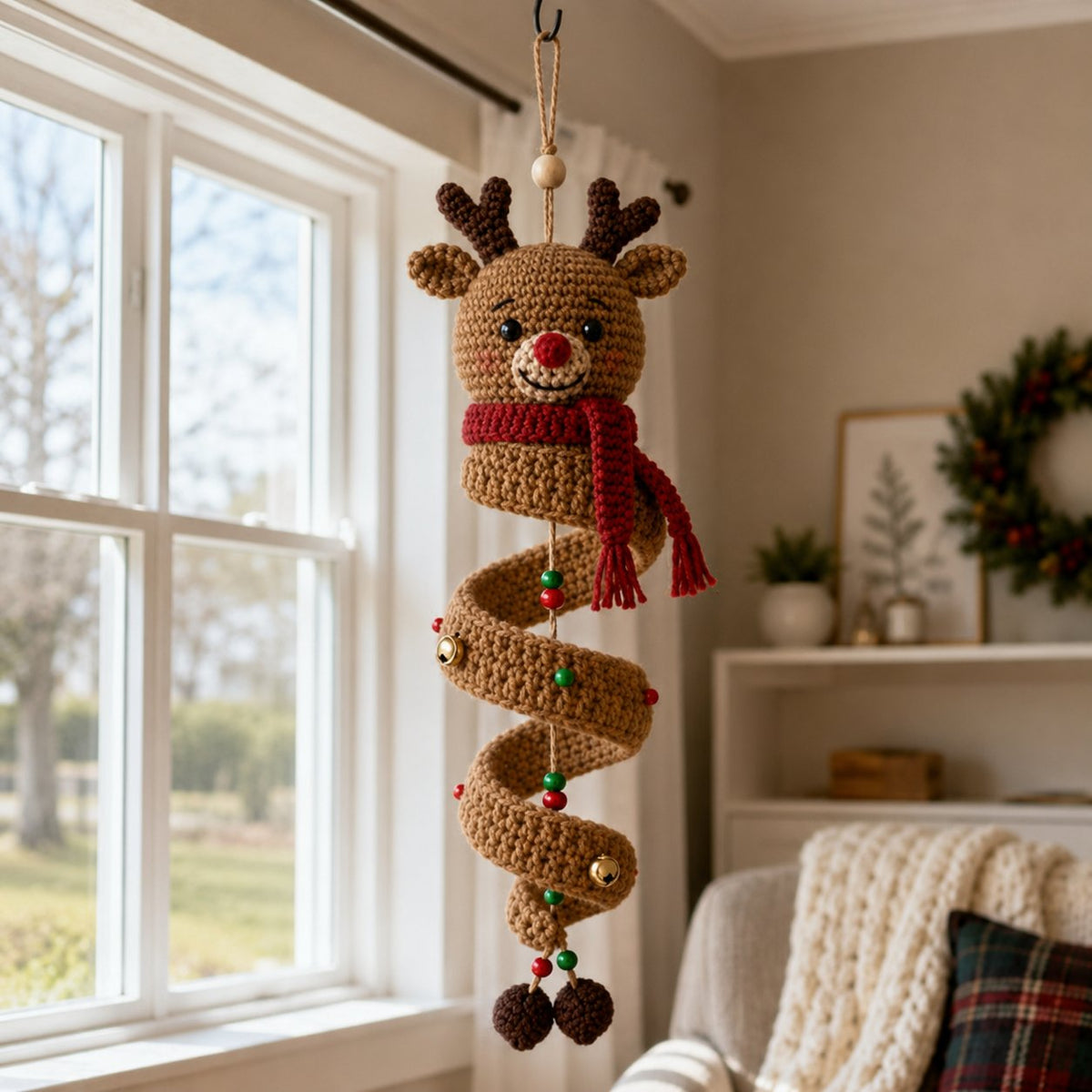 ☃️Last day with 50% off – Get started and crochet a spiral snowman