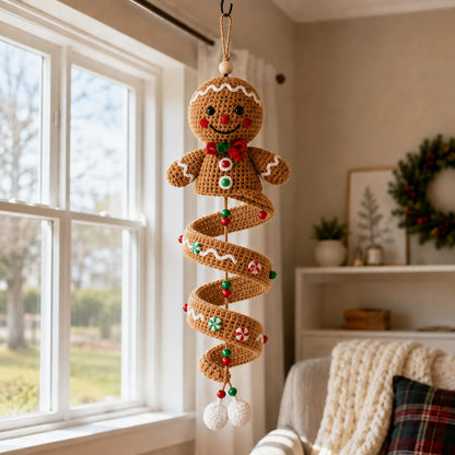 ☃️Last day with 50% off – Get started and crochet a spiral snowman