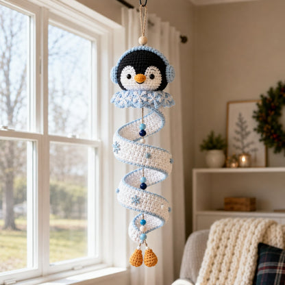 ☃️Last day with 50% off – Get started and crochet a spiral snowman