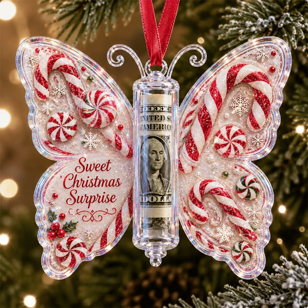 🎁💵 Christmas Cash Holder Ornament — Turn Cash Into a Christmas Surprise