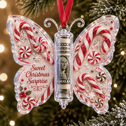 🎁💵 Christmas Cash Holder Ornament — Turn Cash Into a Christmas Surprise