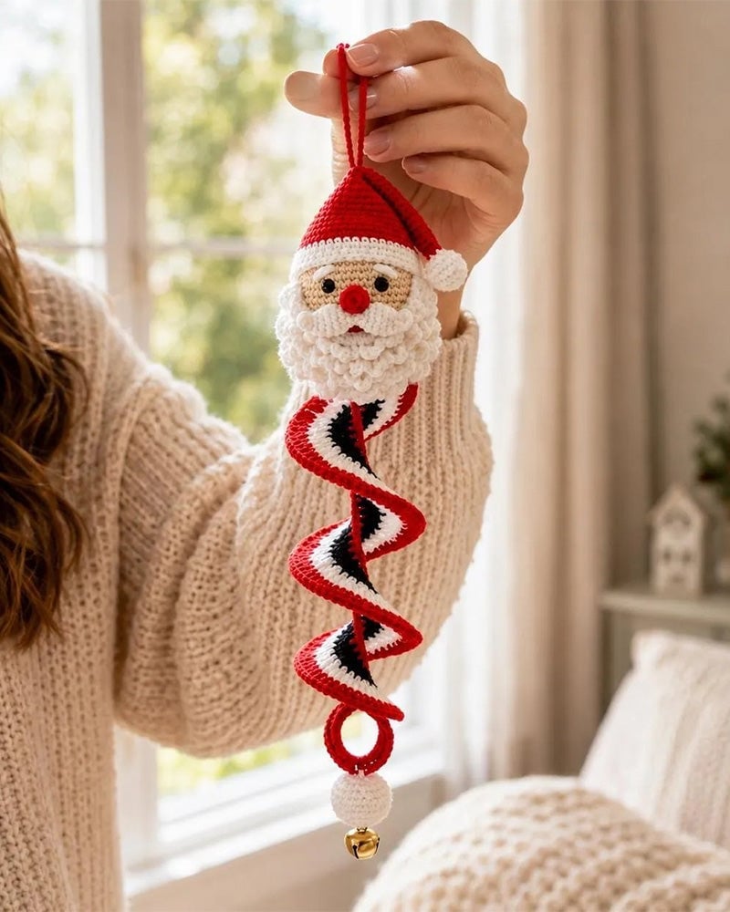 ☃️Last day with 50% off – Get started and crochet a spiral snowman