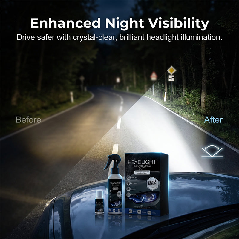 ⏳🚗Professional Car Headlight Restoration Kit