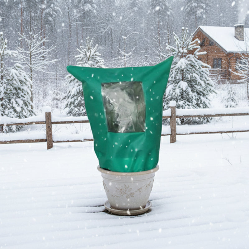 🌱 Save 50%! ❄️ Winter Plant Cover – Zipper & drawstring for frost protection ✨