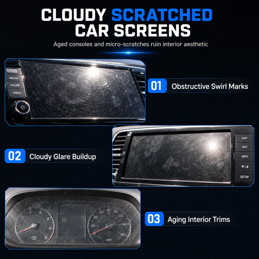 🚗Car Dashboard & Center Console Scratch Repair Cream